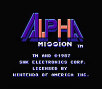 Alpha Mission