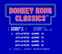 Donkey Kong Classics