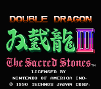Double Dragon 3