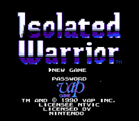 Isolated Warrior