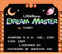 Little Nemo : The Dream Master