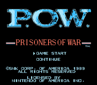 P.O.W. : Prisoners Of War