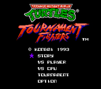 Teenage Mutant Hero Turtles : Tournament Fighters