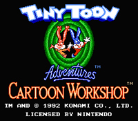Tiny Toon Adventures - Cartoon Workshop