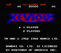 Xevious - The Avenger